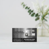 Carte de visite des services de réparation de maté (Debout devant)