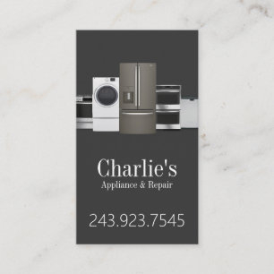 Carte de visite des services de réparation des app
