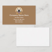 Carte de visite des services de soins aux animaux  (Devant / Derrière)