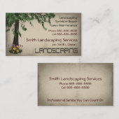 Carte de visite des services de soins de la pelous (Devant / Derrière)