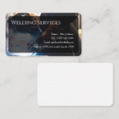 Carte de visite des services de soudure modifiable (Devant / Derrière)