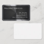 Carte de visite des services de soudure modifiable (Devant / Derrière)