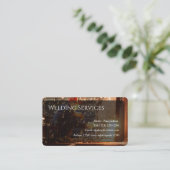 Carte de visite des services de soudure modifiable (Debout devant)