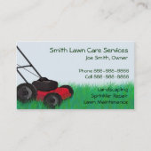 Carte de visite des services d'entretien de triage (Devant)