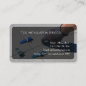 Carte de visite des services d'installation de mos (Devant)