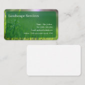 Carte de visite des services payants modifiable (Devant / Derrière)