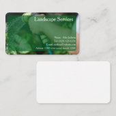 Carte de visite des services payants modifiable (Devant / Derrière)