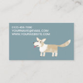 Carte de visite des services pour animaux de compa (Dos)