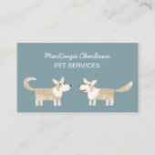 Carte de visite des services pour animaux de compa (Devant)