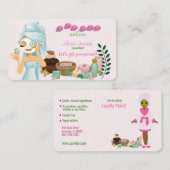 carte de visite des services spas (Devant / Derrière)