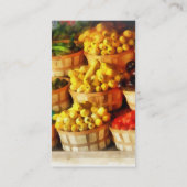 Carte De Visite Des tonnes de saveur (Dos)