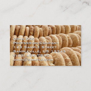 Carte De Visite Des tonnes de Snickerdoodles