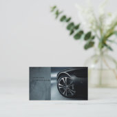 Carte de visite des véhicules à moteur élégant (Debout devant)