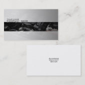 Carte de visite des véhicules à moteur élégant (Devant / Derrière)