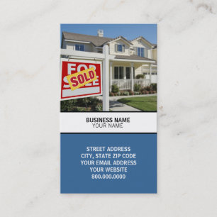 Carte de visite des ventes immobilières
