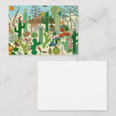 Carte De Visite Désert d'Arizona (Devant / Derrière)