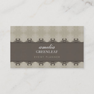 CARTE DE VISITE :: design à motif 3