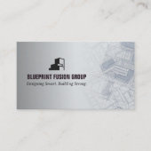 Carte De Visite Design-Build Firms Business | Grey Minimalist (Devant)