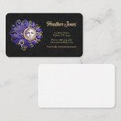 Carte De Visite Design céleste (Devant / Derrière)