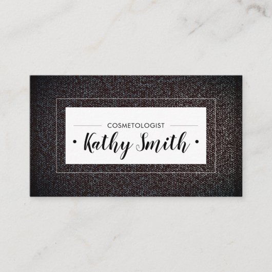 Carte De Visite Design chic professionnel (Devant)