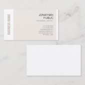 Carte De Visite Design Chic Professionnel Entreprise Design Luxe (Devant / Derrière)