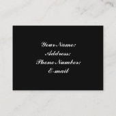 Carte De Visite Design coloré (Dos)