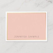 Carte De Visite Design créatif Élégant Simple Professionnel Modern (Devant)