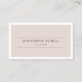 Carte De Visite Design créatif professionnel Moderne Simple (Devant)