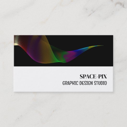 Carte De Visite Design d'art graphique, graphiste (Devant)
