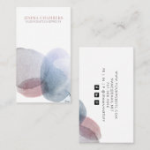 Carte De Visite Design de bijoux Abstrait moderne (Devant / Derrière)