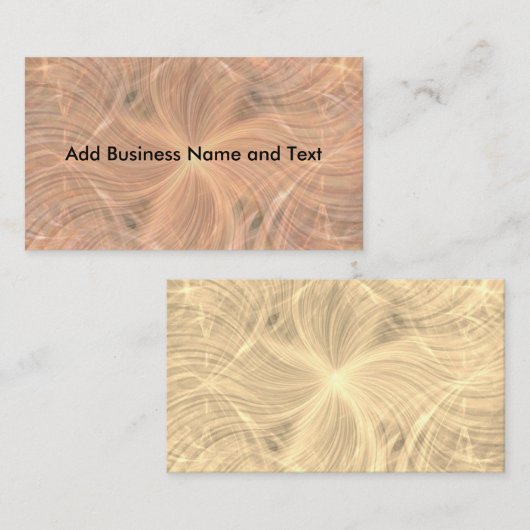 Carte De Visite Design de luxe (Devant / Derrière)