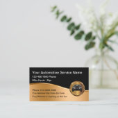 Carte De Visite Design d'entreprise automobile classique (Debout devant)