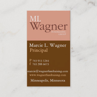 Carte De Visite Design d'entreprise chic