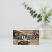 carte de visite design d'intérieur (Debout devant)