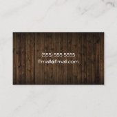 carte de visite design d'intérieur (Dos)