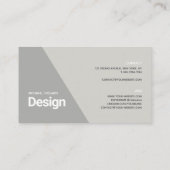Carte De Visite Design d'intérieur 3D Sculpture Unicorn Architectu (Dos)