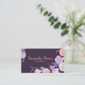 Carte De Visite Design d'intérieur de la gloire du matin de la pru (Debout devant)