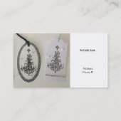 Carte De Visite Design d'intérieur de lustres (Dos)