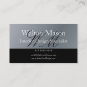 Carte De Visite Design d'intérieur 🏆 Décor Moderne Personnalisé S (Dos)