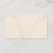 Carte De Visite Design d'intérieur personnalisable Huit lignes (Dos)