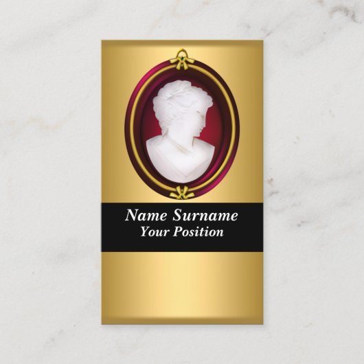 Carte de visite design élégant (Devant)