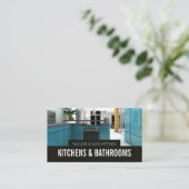 Carte De Visite Design élégant Cuisine, Cuisine & Bain Fitter (Debout devant)