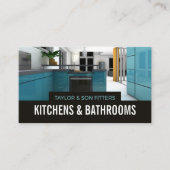 Carte De Visite Design élégant Cuisine, Cuisine & Bain Fitter (Devant)