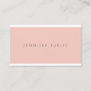 Carte De Visite Design élégant Design élégant Professionnel Modern