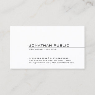 Carte De Visite Design élégant et moderne professionnel design ten