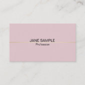 Carte De Visite Design élégant et moderne simple et professionnel (Devant)