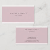 Carte De Visite Design élégant et professionnel Design moderne (Devant / Derrière)