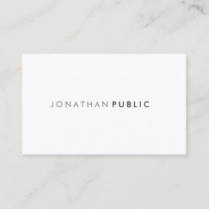 Carte De Visite Design élégant et professionnel Design moderne