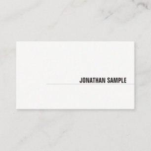 Carte De Visite Design Élégant Minimaliste Moderne Professionnel A