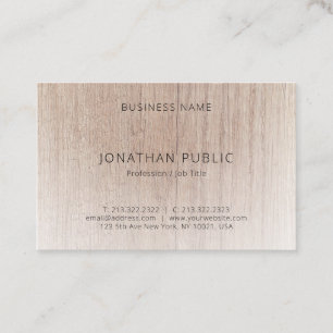 Carte De Visite Design élégant Modèle moderne Design simple